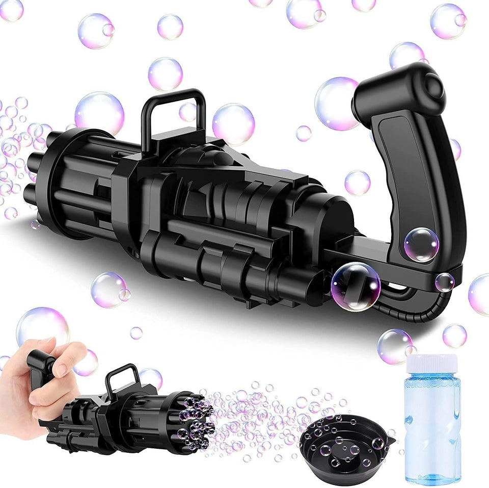 Bubble Gun 8 Hole Automatic Shooter | Bubble Gun Blower