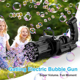 Bubble Gun 8 Hole Automatic Shooter | Bubble Gun Blower