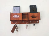 Beautiful Wooden Mobile & Key Holder