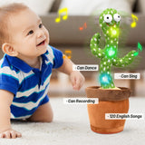 2 in 1 Dancing & Talking Cactus Toy